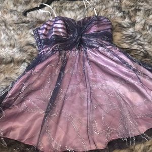 A short party dress